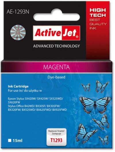 ActiveJet AE-1293N (AE-1293) tusz Magenta pasuje do drukarki Epson (zamiennik T1293)