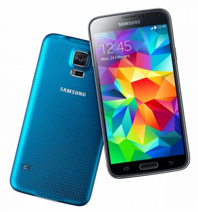 Samsung G900 Galaxy S5 niebieski POLSKA DYSTRYBUCJA, FV 23%, folia, BEZ brandu i SIM-locka