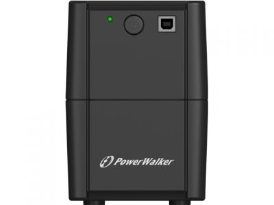 UPS POWERWALKER LINE-INTERACTIVE 650VA 2X 230V PL OUT, RJ11 IN/OUT, USB