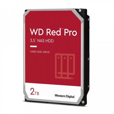 WD Red Pro, 3.5'', 2TB, SATA/600, 7200RPM, 64MB cache