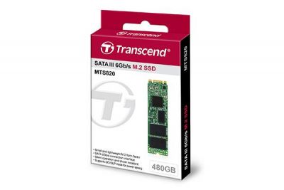 Transcend SSD MTS820 480GB M.2 SATA III 6Gb/s