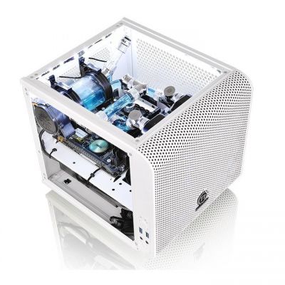 Thermaltake Core V1 MiniITX Window - Snow Edition 