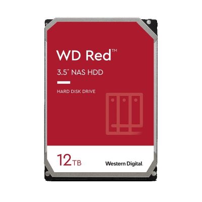 WD Red Plus 12TB SATA 6Gb/s 3.5inch 256MB cache 7200Rpm Internal HDD Bulk 