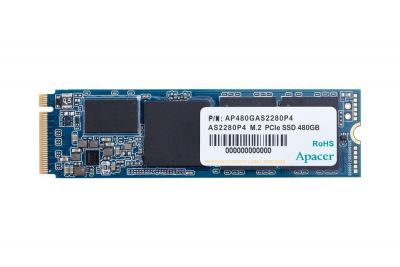 Apacer AS2280P4 512GB M.2 PCIe Gen3 x4 2280 (2100/1500 MB/s) 3D TLC