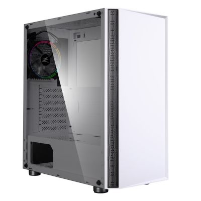 Zalman R2 ATX Mid Tower PC Case 120mm fan Biała