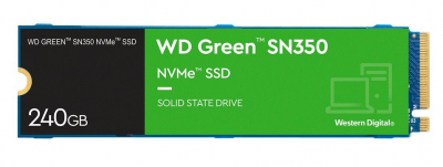 WD Green SN350 NVMe SSD 250GB M.2 2280 PCIe Gen3 