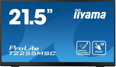 IIYAMA 21.5 cala T2255MSC-B1 POJ.10PKT.IPS,HDMI,DP,2xUSB 3.0