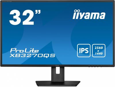 IIYAMA 32 cale XB3270QS-B5 IPS,WQHD,HDMI,DP,DVI,HAS(150mm)