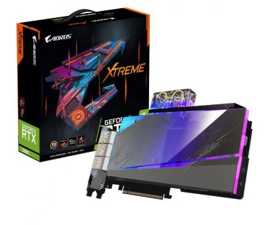 Gigabyte GeForce RTX 3080 AORUS XTREME WaterForce WB 10GB GDDR6X 320bit W MAGAZYNIE!!!