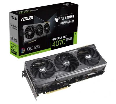 Karta Asus GeForce RTX 4070 SUPER TUF-RTX4070S-O12G-GAMING OC 12 GB DLSS3 + Gra SW Outlaws