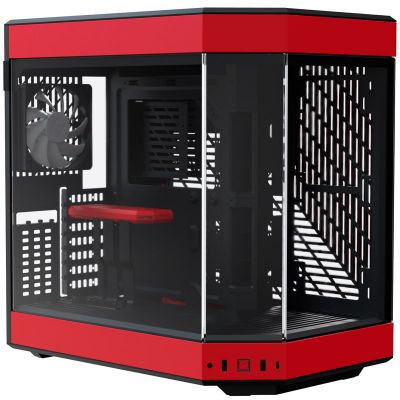 Obudowa Y60 Midi Tower - black/red