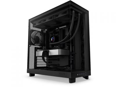 NZXT  Obudowa H6 Flow z oknem Czarna 