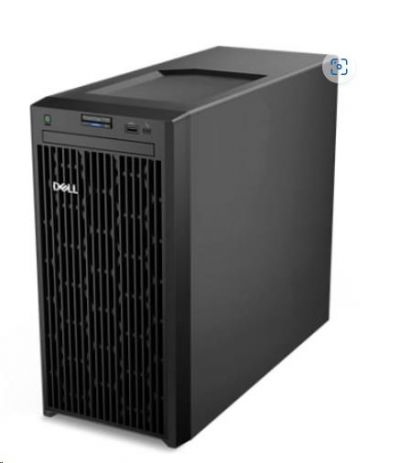  DELL SRV PowerEdge T150/ 4x3.5' cabled/ E-2314/ 16GB/ 1x2TB HDD/ H355/ iDRAC9 basic/ 3Yr Basic NBD 