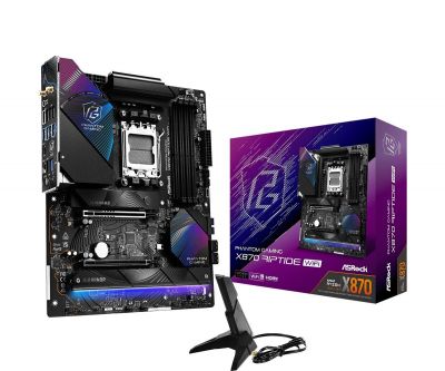 ASROCK Płyta główna X870 RIPTIDE WIFI 4DDR5 M.2 ATX 