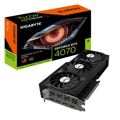 Gigabyte RTX 4070 WINDFORCE OC V2 12GB GDDR6 192bit DLSS 3  + Gra SW Outlaws