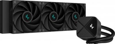 DeepCool LS720S Zero Dark Complete Water Cooling, 360mm - black